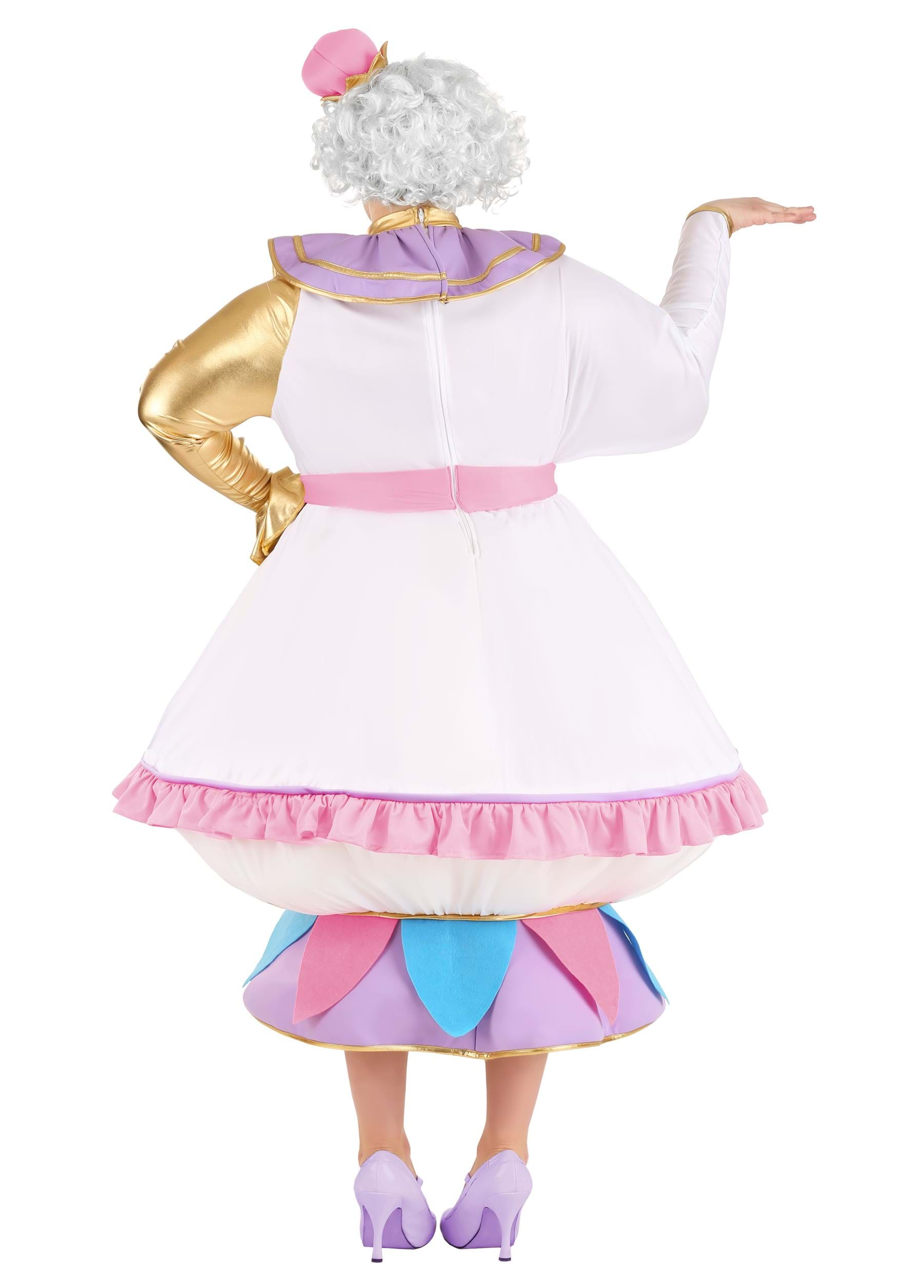 Beauty and the Beast Mrs. Potts Plus Size Costume