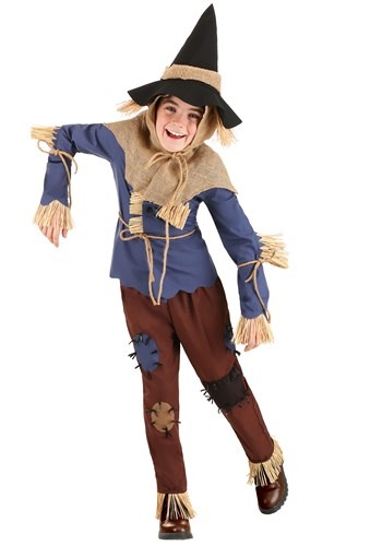 Click Here to buy Patchwork Scarecrow Kids Costume from HalloweenCostumes, CDN Funds & Shipping