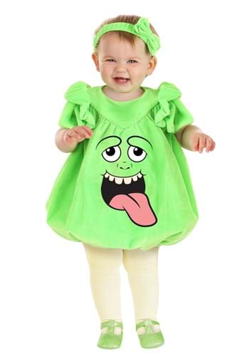 Click Here to buy Babys Ghostbusters Slimer Bubble Costume from HalloweenCostumes, CDN Funds & Shipping