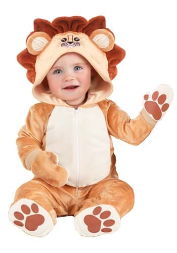 Click Here to buy Babys Cozy Lion Costume from HalloweenCostumes, CDN Funds & Shipping