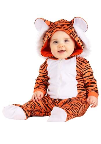 Click Here to buy Cozy Tiger Babys Costume from HalloweenCostumes, CDN Funds & Shipping