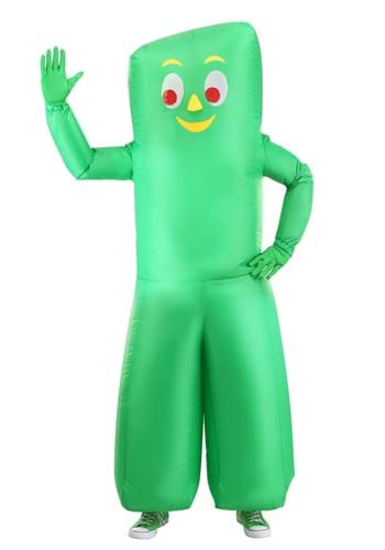 Click Here to buy Adult Inflatable Gumby Costume from HalloweenCostumes, CDN Funds & Shipping