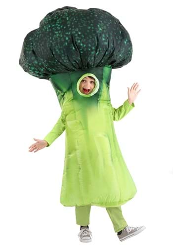 Click Here to buy Inflatable Scrumptious Broccoli Kids Costume from HalloweenCostumes, CDN Funds & Shipping