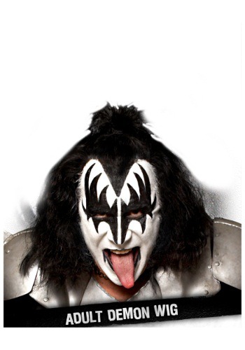 Click Here to buy KISS Demon Wig from HalloweenCostumes, CDN Funds & Shipping