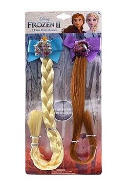 Frozen 2 BFF Anna & Elsa 2pk Faux Hair