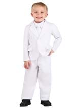 Toddler's White Suit Costume Alt 4