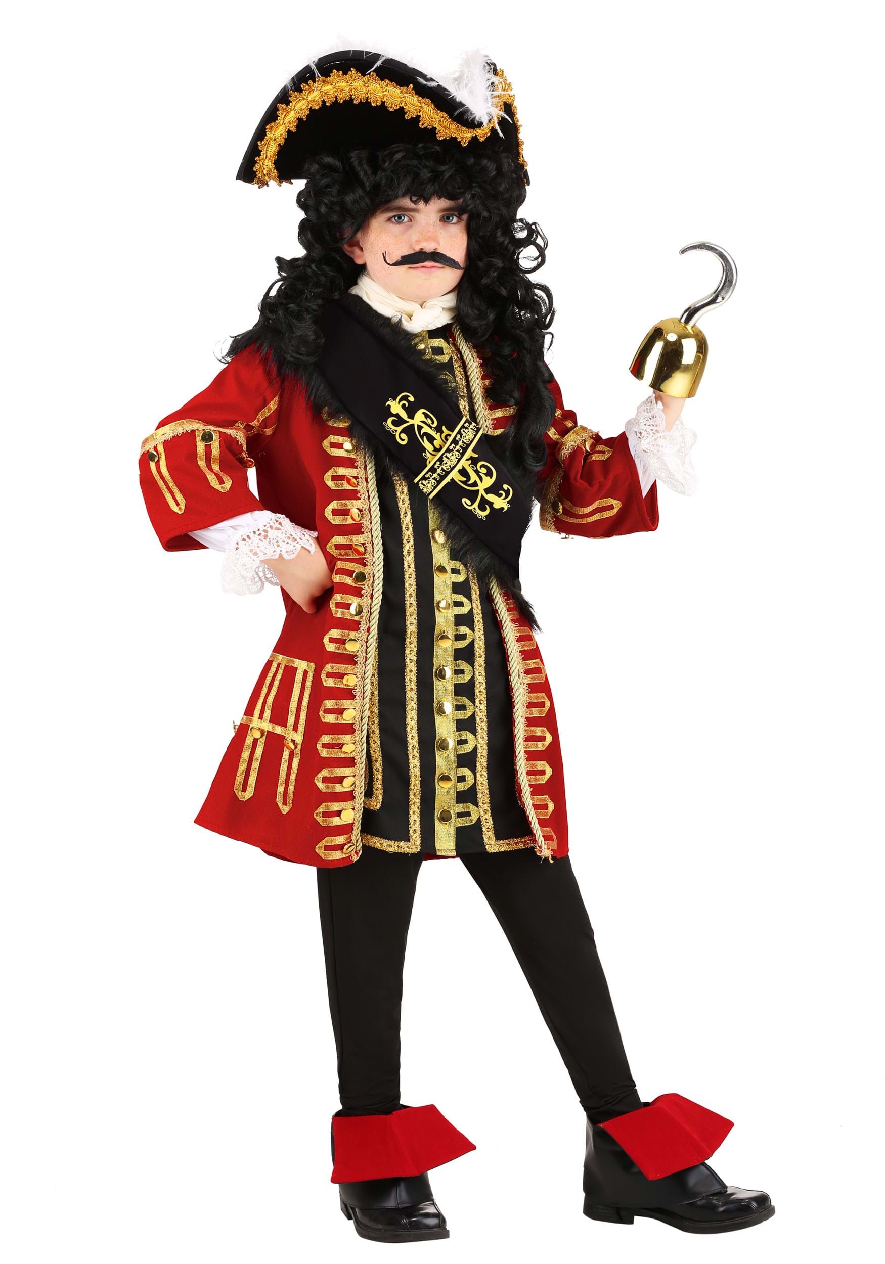 Fun Costumes Kid's Elite Captain Hook Costume Other Xl