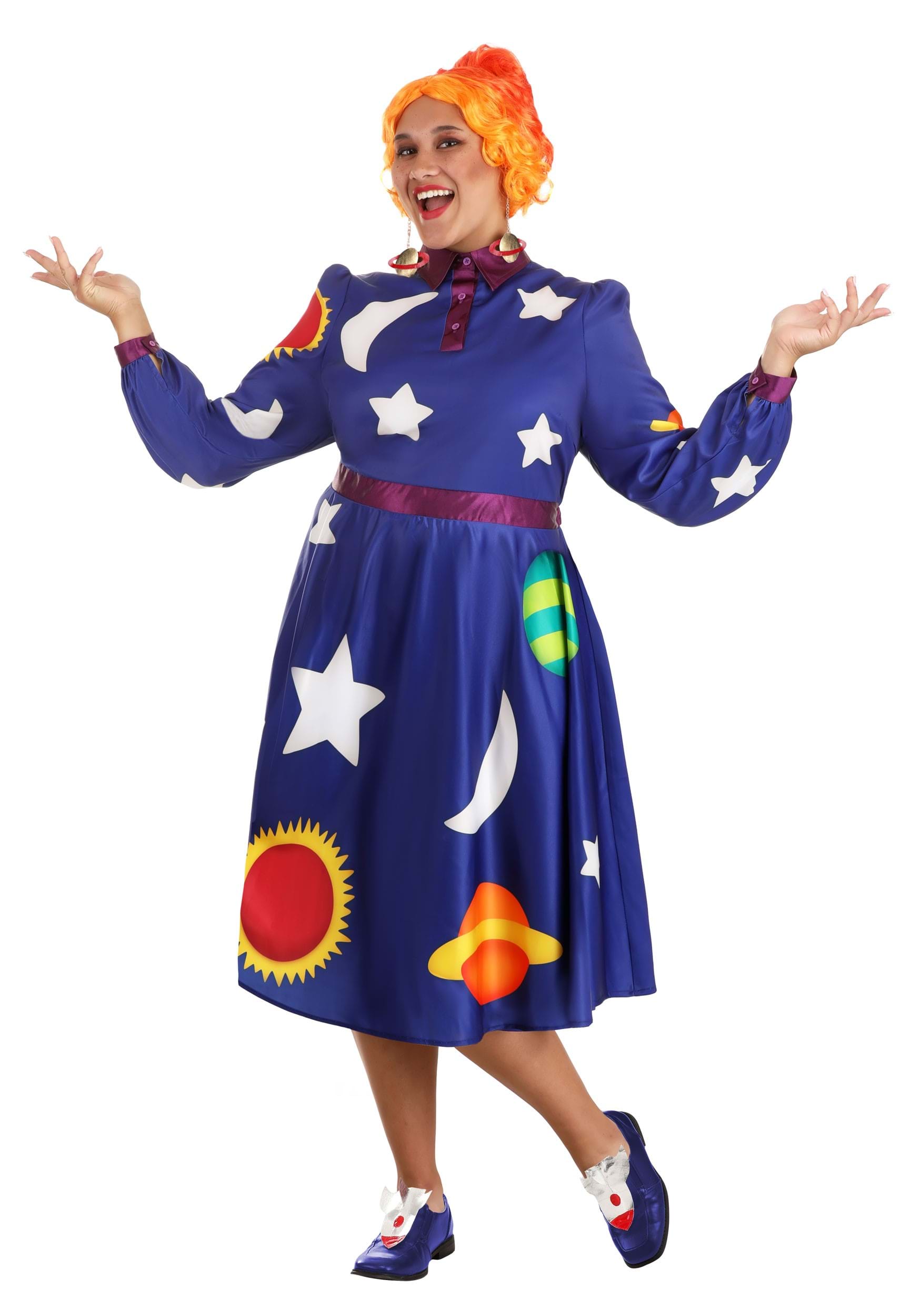 Women's Plus Size Deluxe Ms. Frizzle Costume