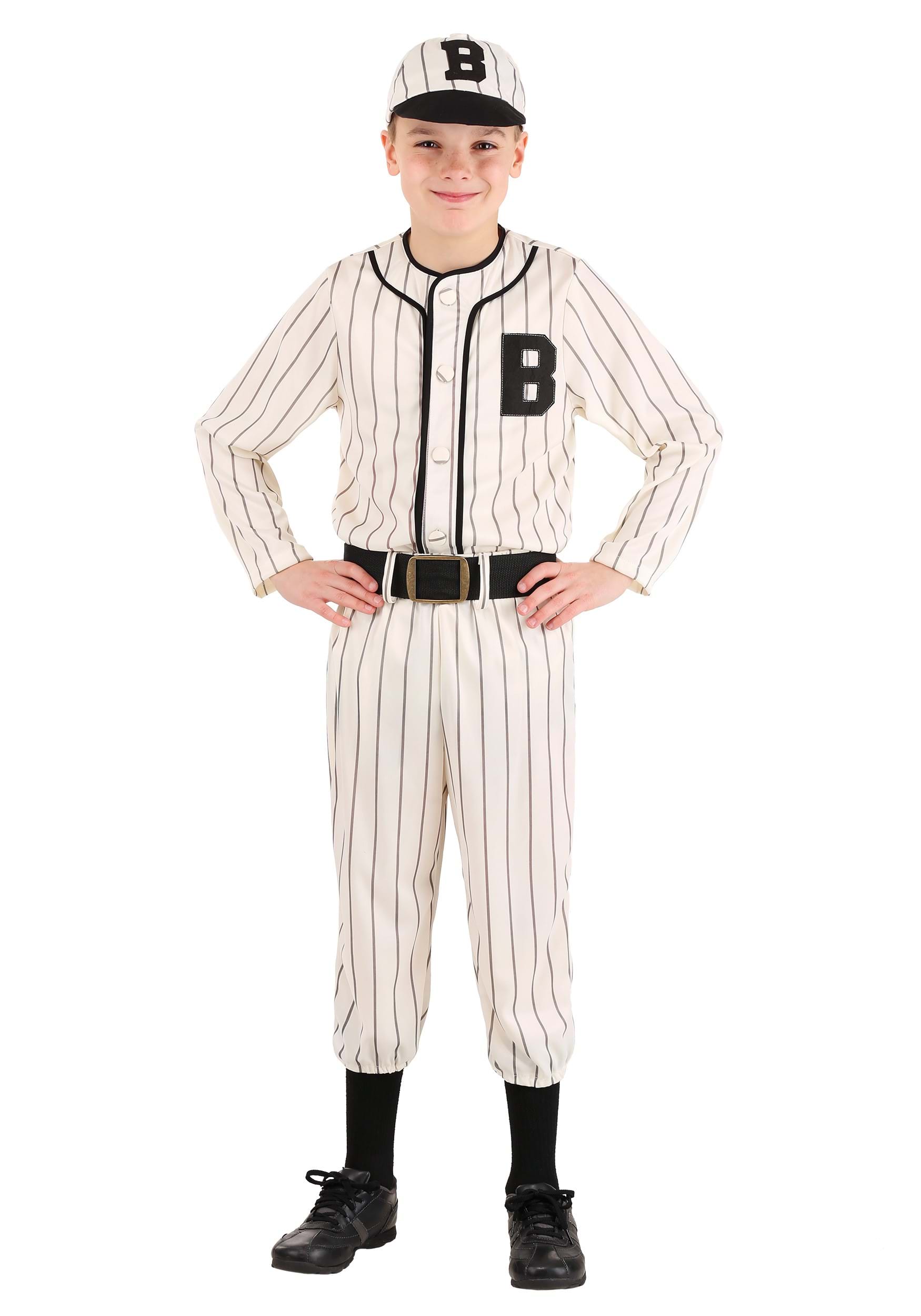 1920s Children Fashions: Girls, Boys, Baby Costumes Vintage Child Baseball Costume $69.99 AT vintagedancer.com