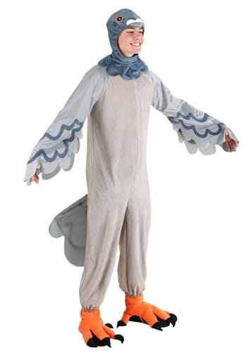 Click Here to buy Adult City Slicker Pigeon Halloween Costume | Bird Costumes from HalloweenCostumes, CDN Funds & Shipping