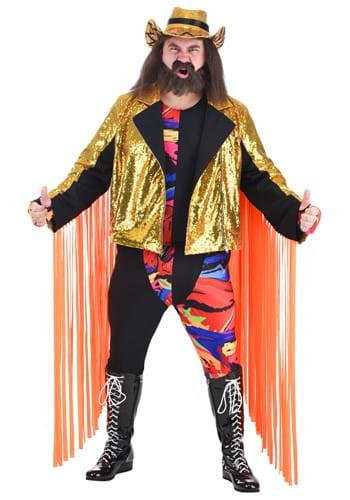 Click Here to buy Plus Size Macho Man Randy Savage WWE Costume from HalloweenCostumes, CDN Funds & Shipping