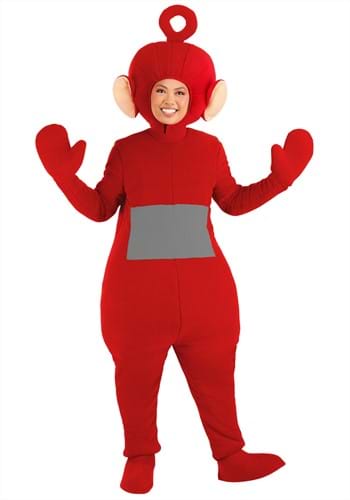 Click Here to buy Adults Po Teletubbies Costume from HalloweenCostumes, CDN Funds & Shipping