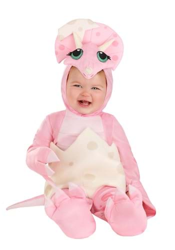 Click Here to buy Babys Pink Hatchling Dinosaur Costume from HalloweenCostumes, CDN Funds & Shipping