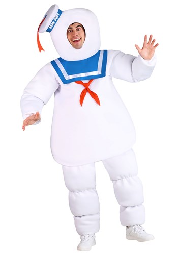 Click Here to buy Plus Size Ghostbusters Stay Puft Costume from HalloweenCostumes, CDN Funds & Shipping