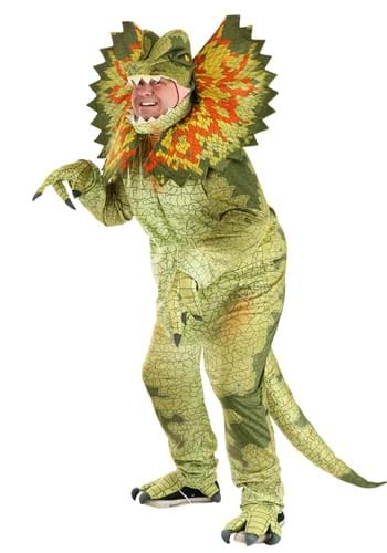 Click Here to buy Plus Size Adult Dilophosaurus Costume from HalloweenCostumes, CDN Funds & Shipping