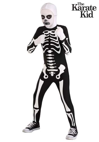 Kid's Authentic Karate Kid Skeleton Suit