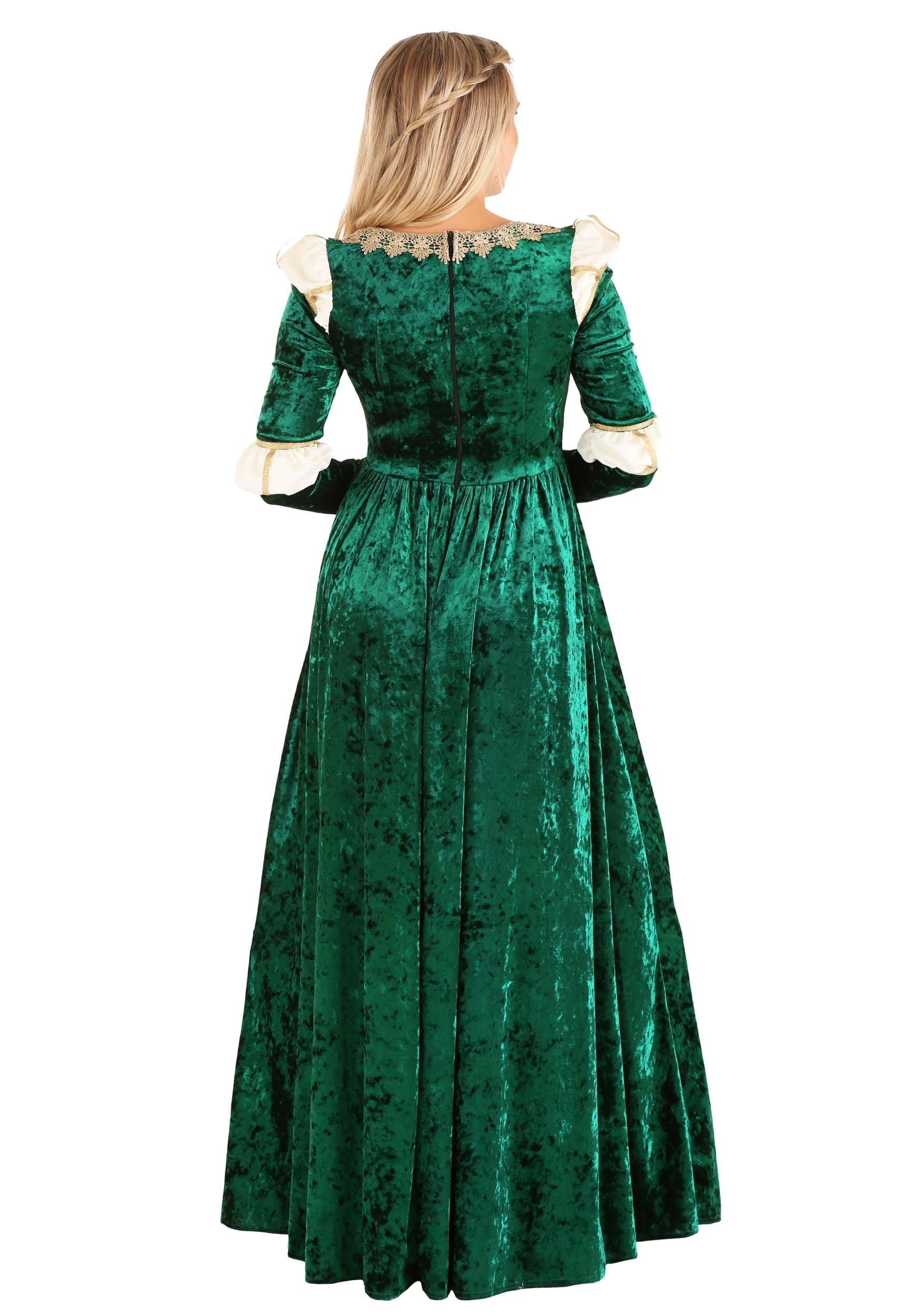 Women's Emerald Maiden Costume