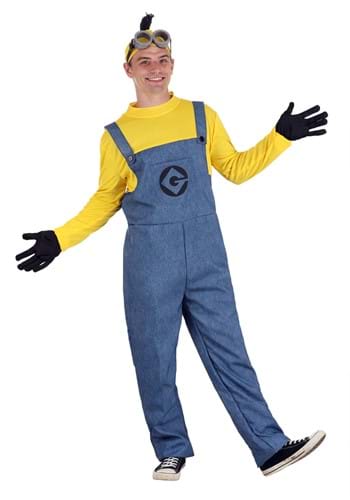 Click Here to buy Minion Mens Costume from HalloweenCostumes, CDN Funds & Shipping