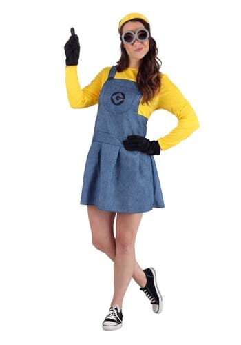 Click Here to buy Minion Womens Costume from HalloweenCostumes, CDN Funds & Shipping