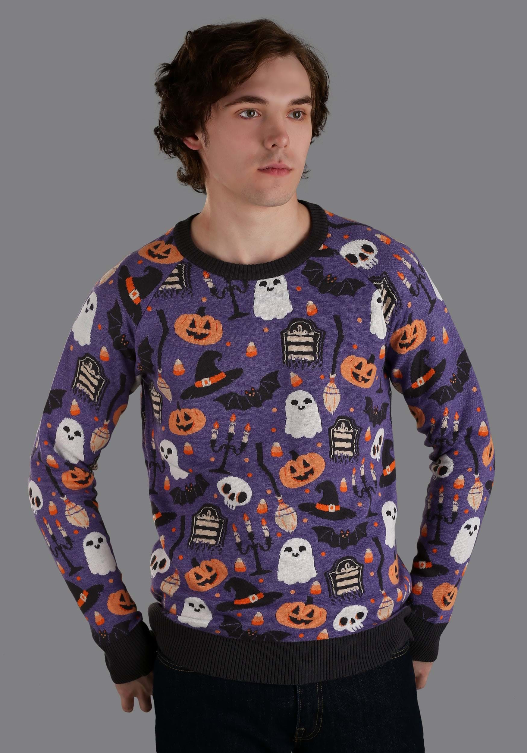 Adult Halloween Mischief Halloween Sweater