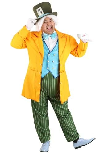 Plus Men's Classic Mad Hatter Costume