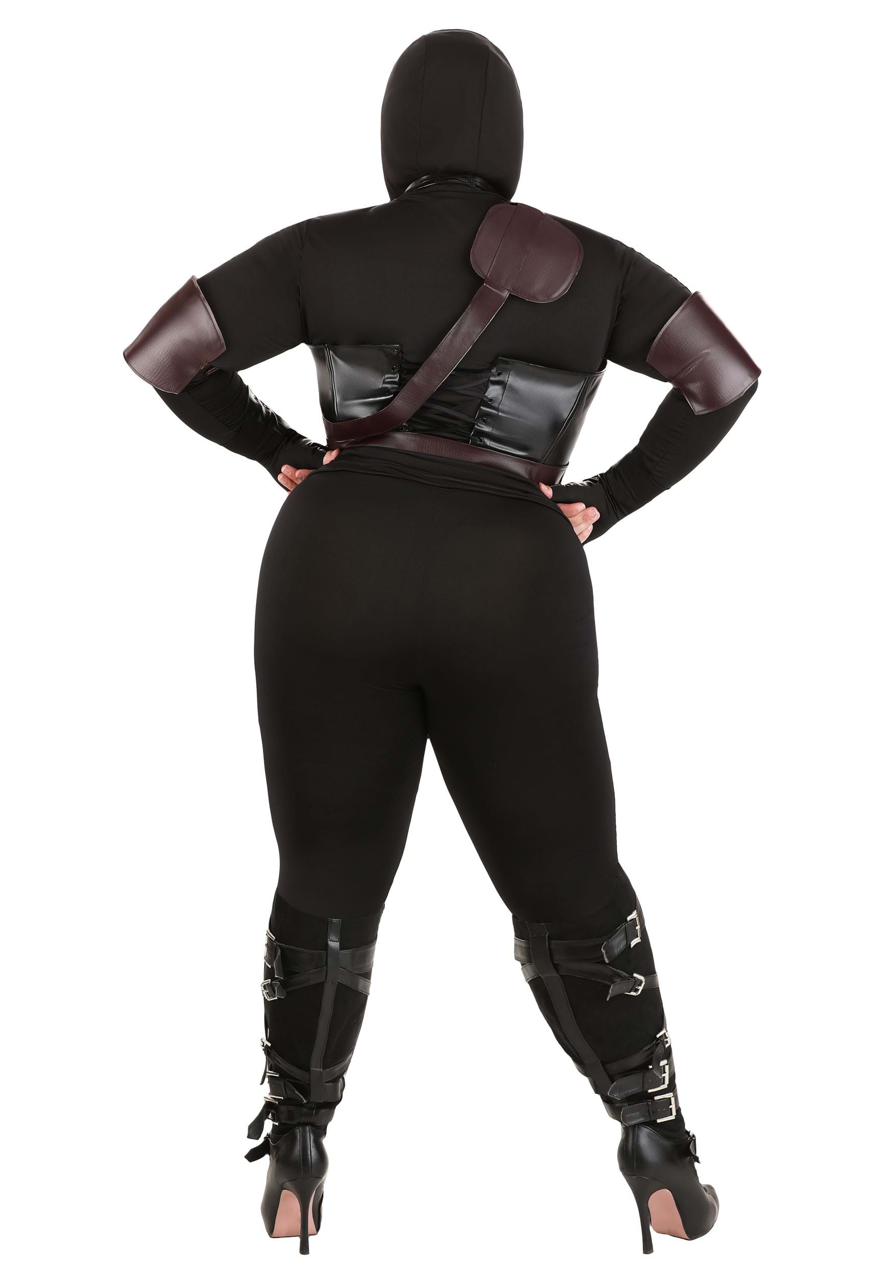 Plus Size Women's Ninja Assassin Costume