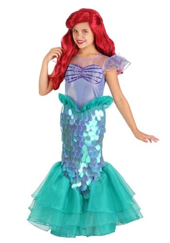 Click Here to buy Little Mermaid Ariel Girls Costume from HalloweenCostumes, CDN Funds & Shipping