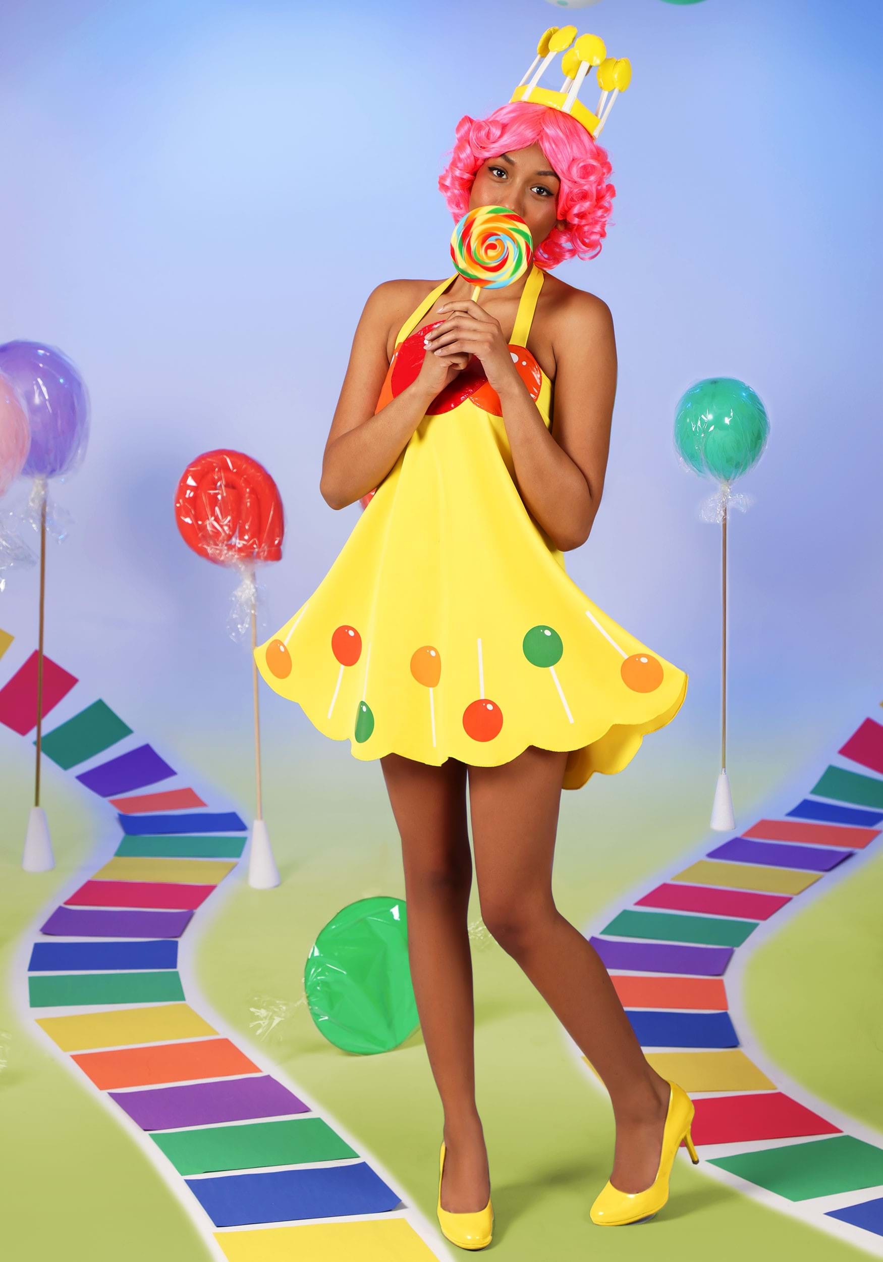 Women's Princess Lolly Candyland Costume Dress