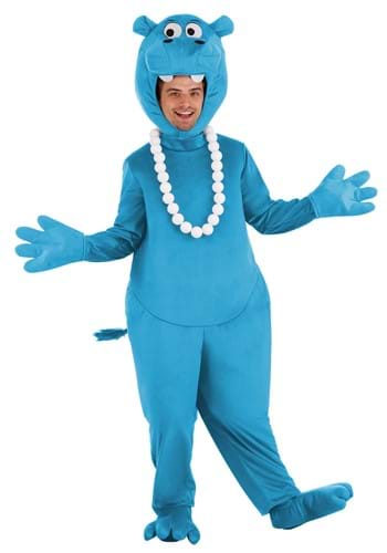 Blue Hungry Hungry Hippos Costume for Adults