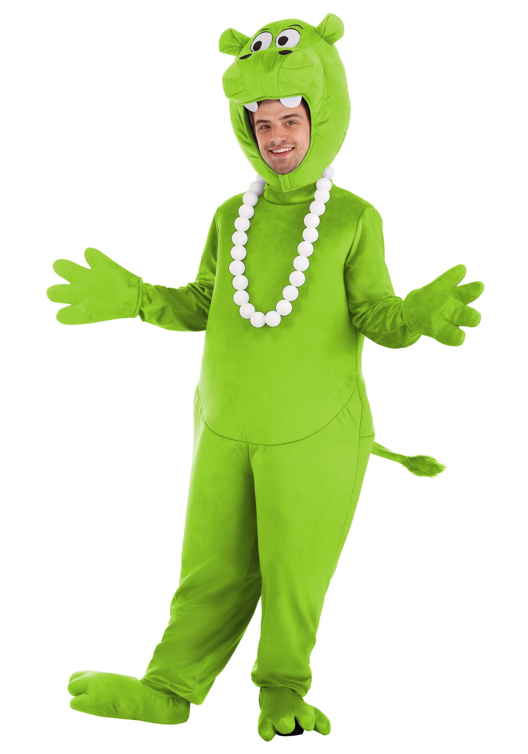 Green Hungry Hungry Hippos Adult Costume