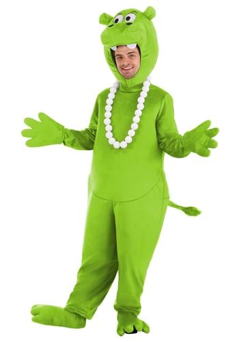 Click Here to buy Green Hungry Hungry Hippos Adult Costume from HalloweenCostumes, CDN Funds & Shipping