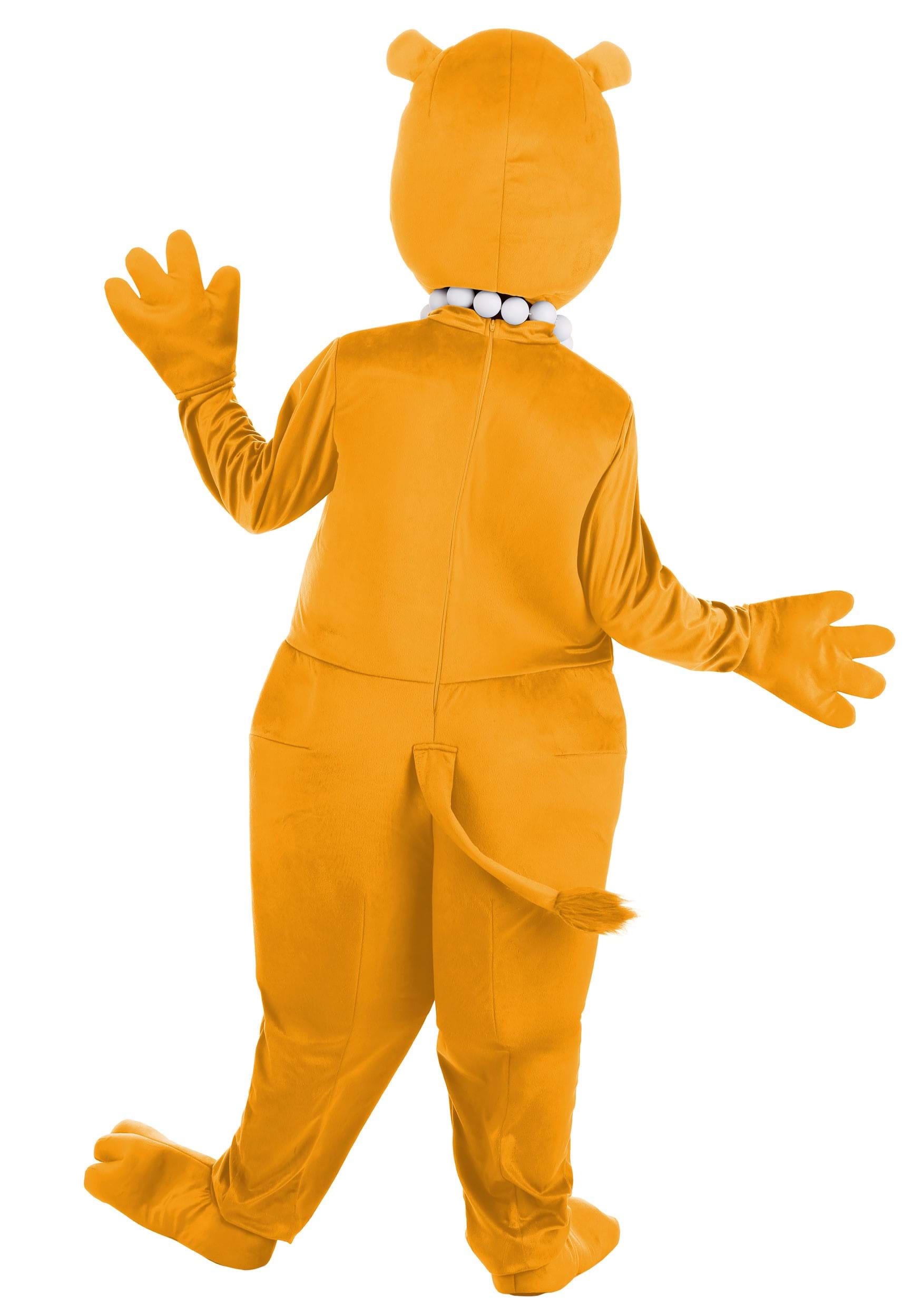 Orange Hungry Hungry Hippos Adult Costume