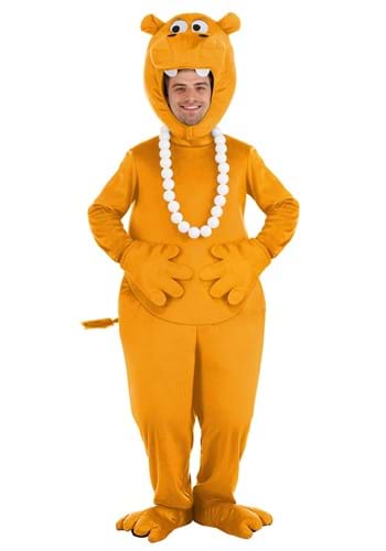 Click Here to buy Orange Hungry Hungry Hippos Adult Costume from HalloweenCostumes, CDN Funds & Shipping
