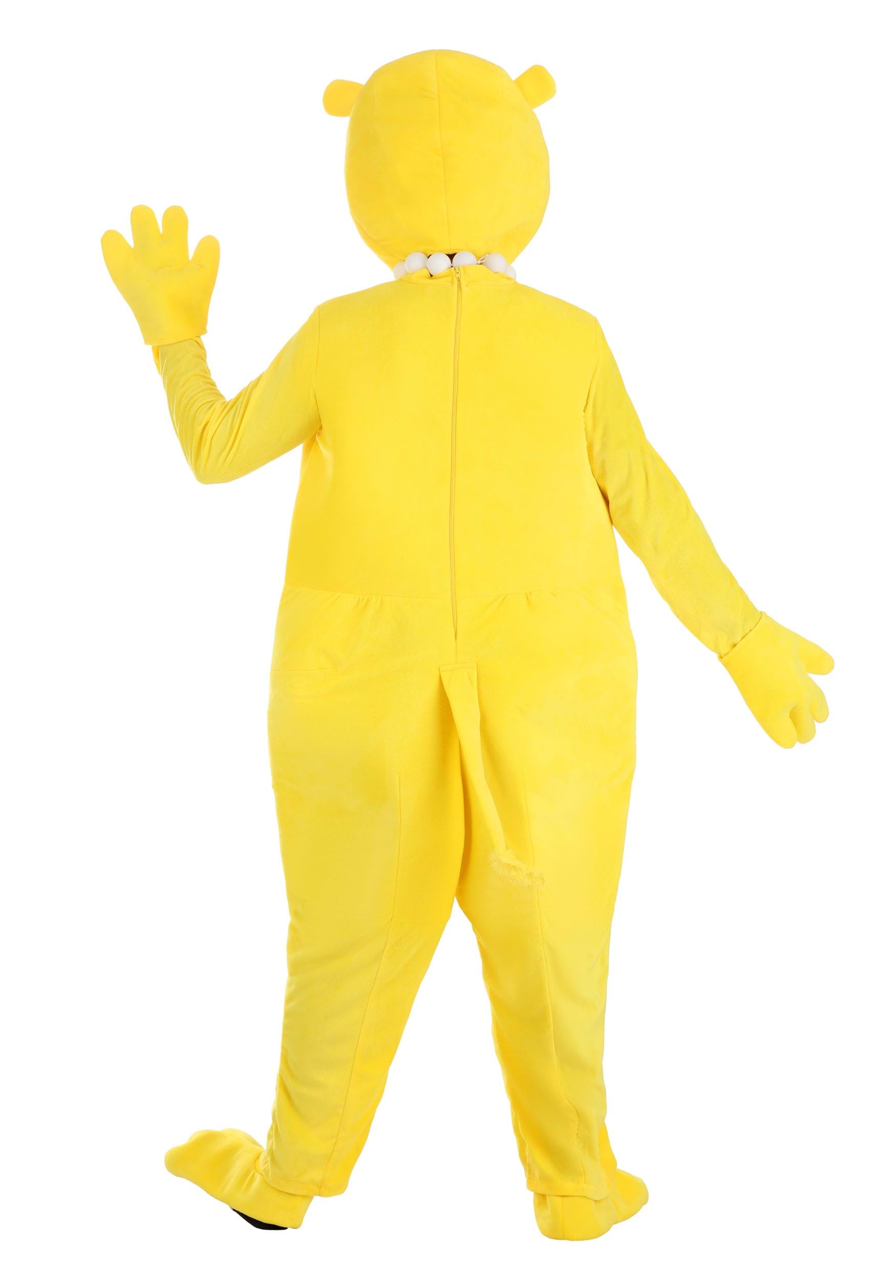 Yellow Adult Hungry Hungry Hippos Costume