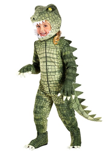 Toddler's Dangerous Alligator Costume Alt 2