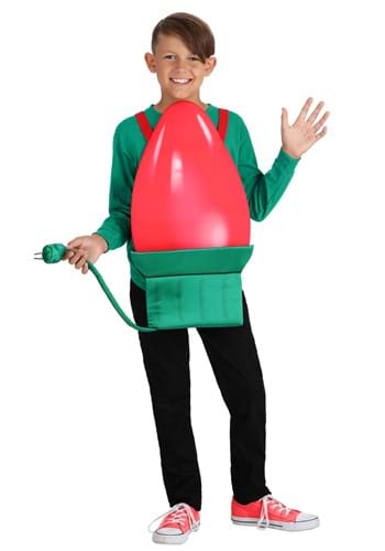 Click Here to buy Christmas Light Bulb Kids Costume from HalloweenCostumes, CDN Funds & Shipping