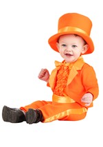 Infant Orange Suit Costume Alt 2