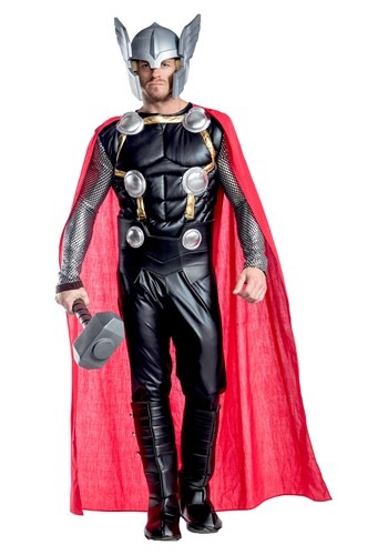 Click Here to buy Adult Premium Thor Marvel Costume from HalloweenCostumes, CDN Funds & Shipping
