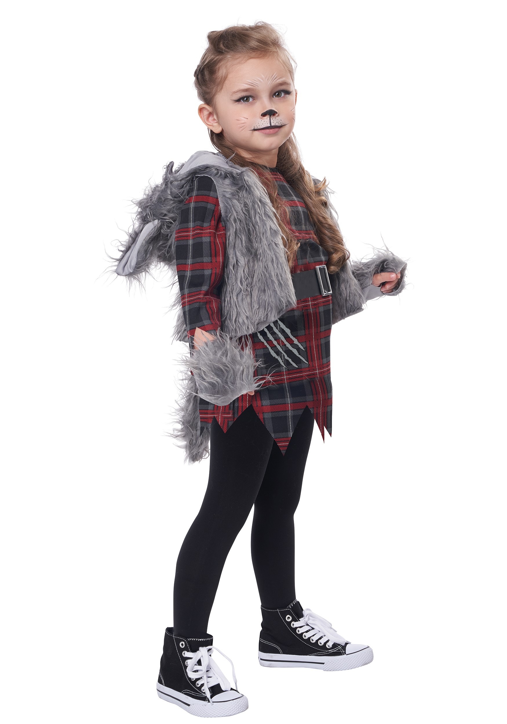 Wee-Wolf Girl's Costume