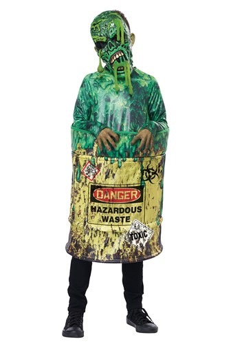 Child's Hazardous Waste Costume