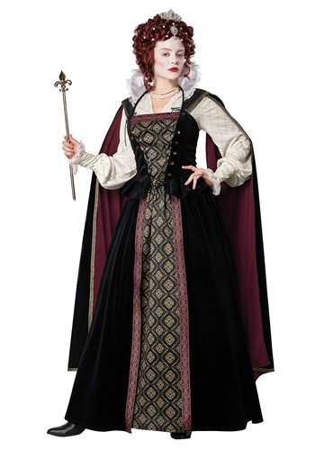 Click Here to buy Elizabethan Queen Womens Costume from HalloweenCostumes, CDN Funds & Shipping