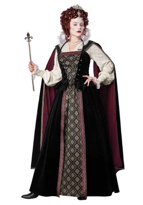 Women's Queen Elizabethan Costume