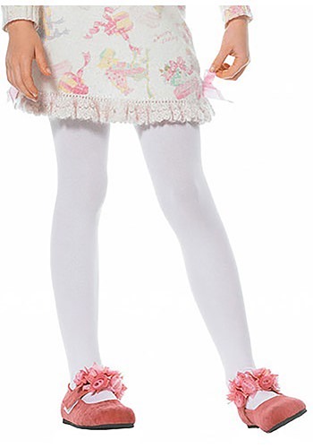 Click Here to buy Kids White Tights from HalloweenCostumes, CDN Funds & Shipping