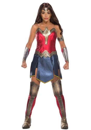 Click Here to buy Wonder Woman Deluxe Womens Costume from HalloweenCostumes, CDN Funds & Shipping