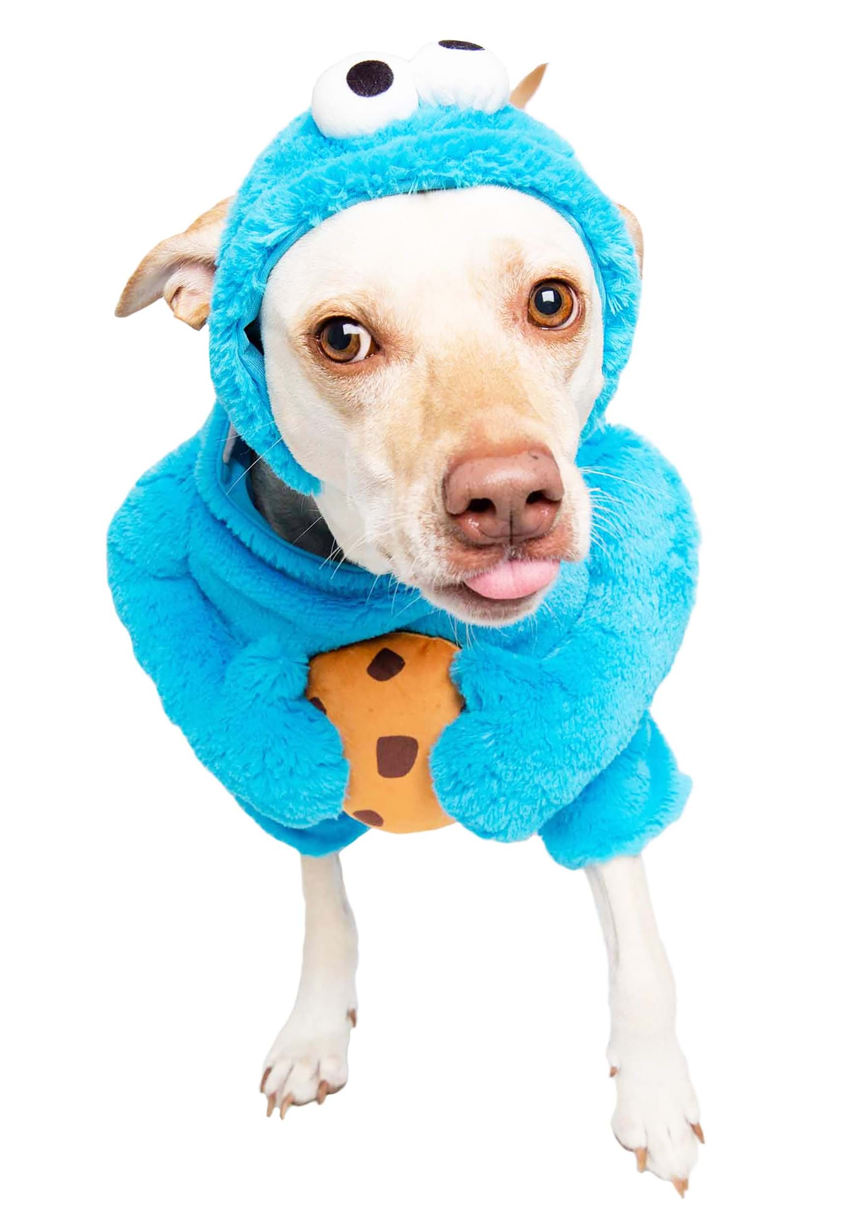 Pet Sesame Street Cookie Monster Dog Costume