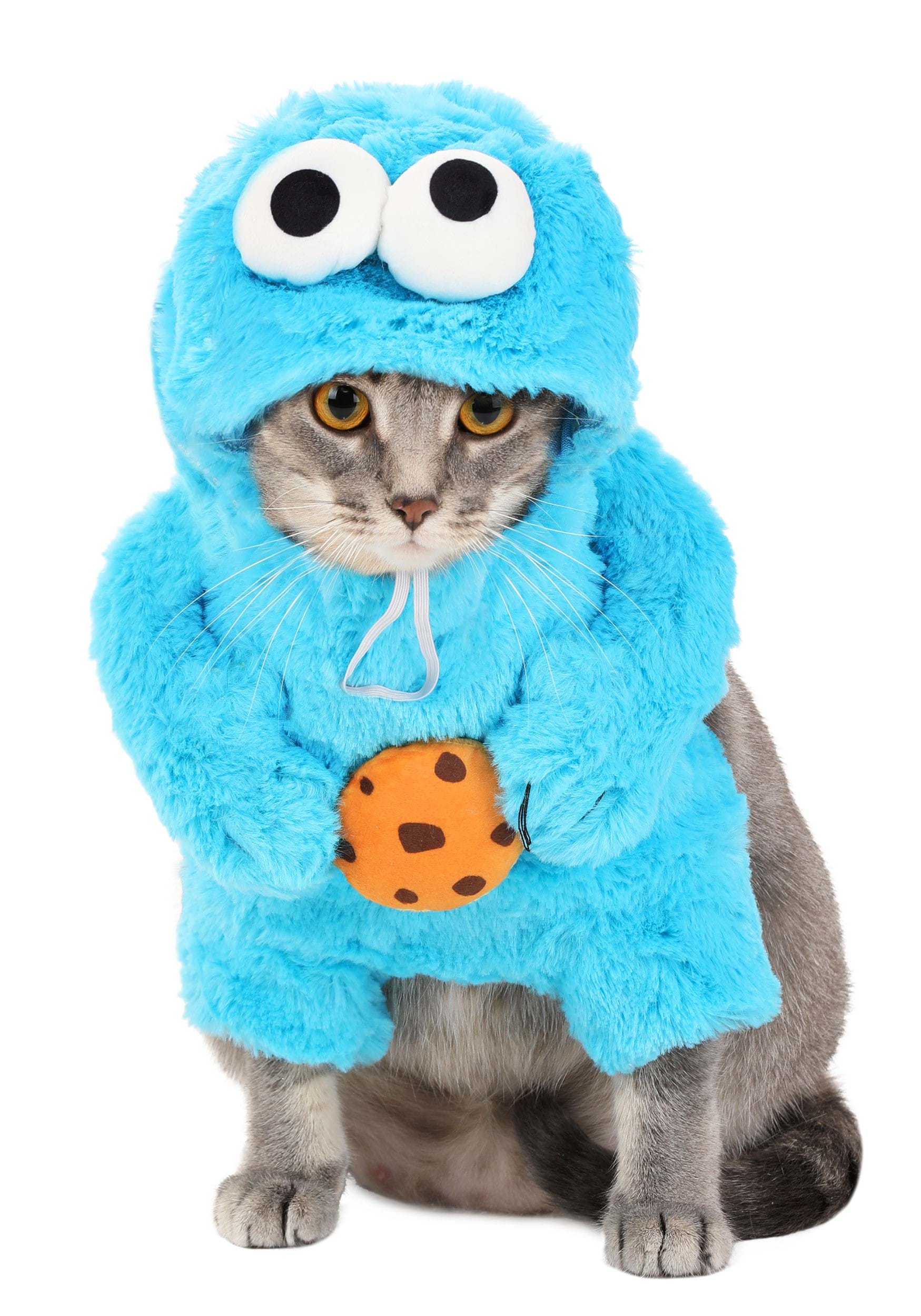 Pet Sesame Street Cookie Monster Dog Costume