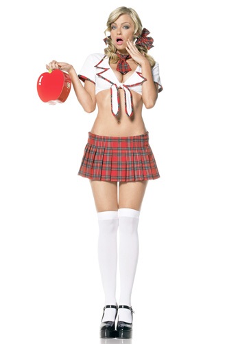 Click Here to buy Sexy School Girl Costume from HalloweenCostumes, CDN Funds & Shipping