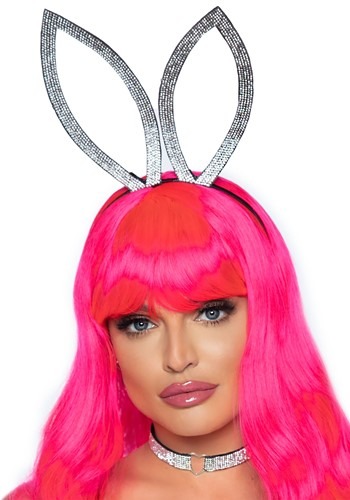 Click Here to buy Rhinestone Bunny Ear Headband Accessory from HalloweenCostumes, CDN Funds & Shipping