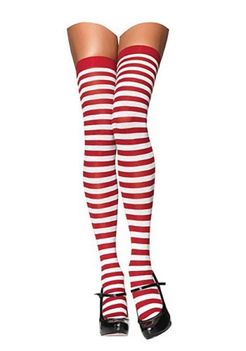 Waldo Red & White Striped Socks