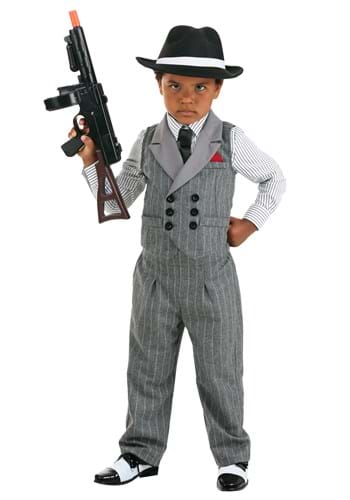 Click Here to buy Toddler Ruthless Gangster Costume from HalloweenCostumes, CDN Funds & Shipping